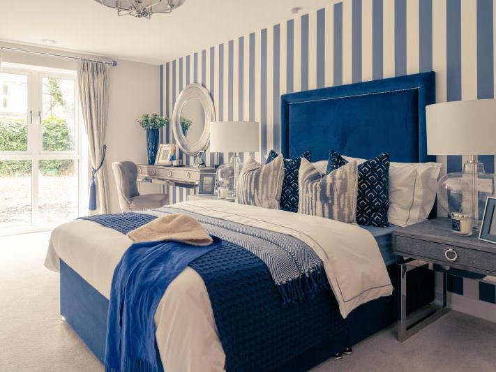Bedroom in a McCarthy & Stone property