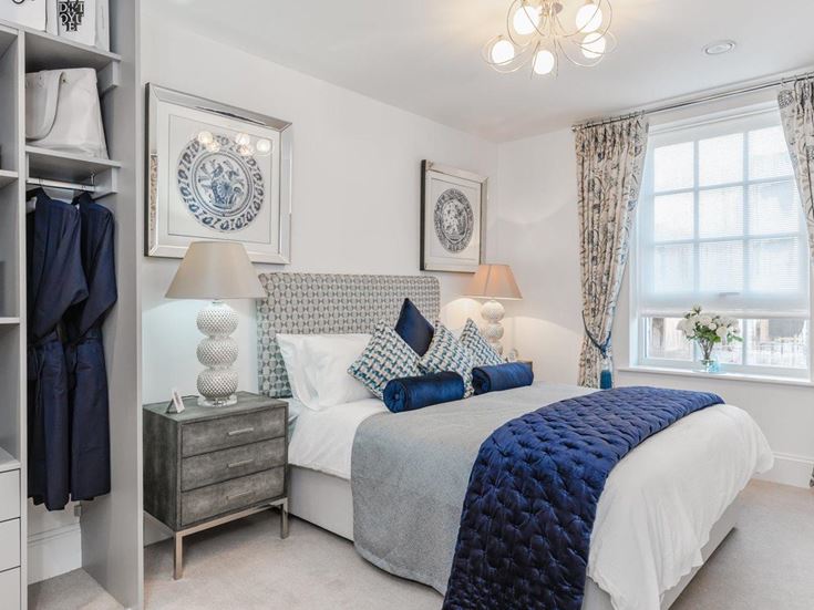 Bedroom in a McCarthy & Stone property