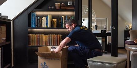 Bishops Move removals packing-books