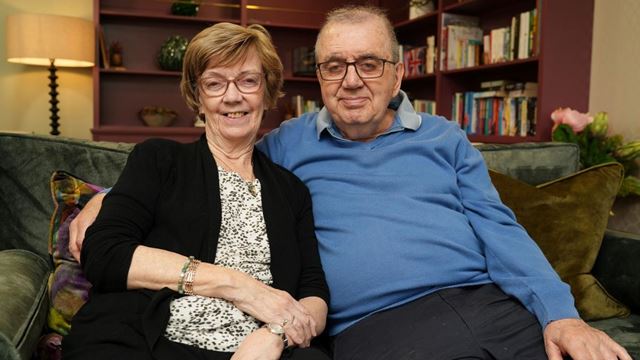 McCarthy & Stone homeowners Janet and Ron moved to a retirement living apartment at Joules Place in Market Drayton