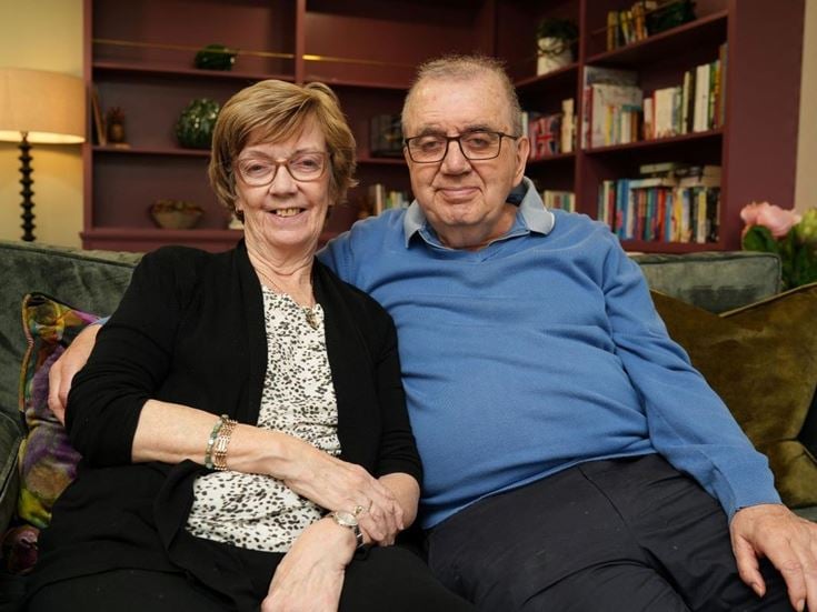 McCarthy & Stone homeowners Janet and Ron moved to a retirement living apartment at Joules Place in Market Drayton