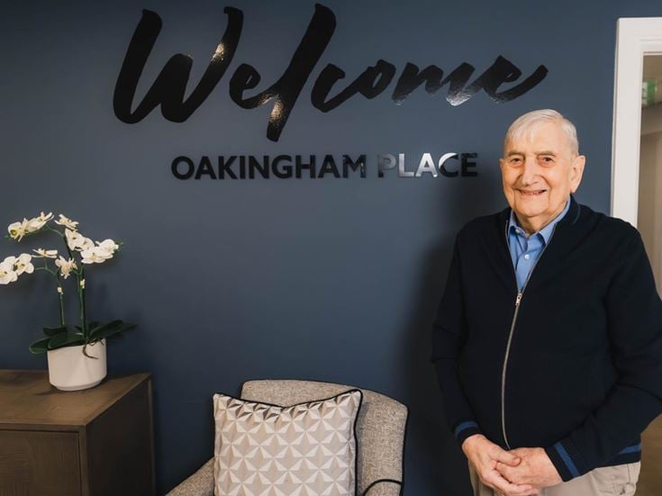 Reginald, now 92, is enjoying the easy life at his retirement property in Wokingham, Berkshire
