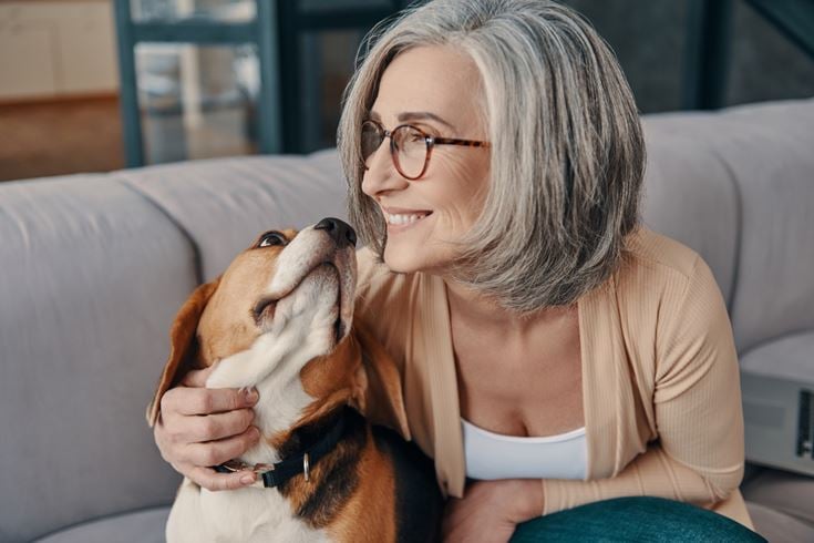 Owning a dog in retirement is excellent for mental and physical health