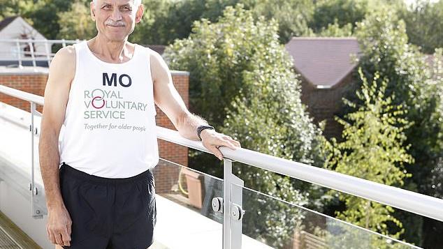 McCarthy & Stone Marathon runner Mohamed