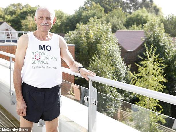 McCarthy & Stone Marathon runner Mohamed