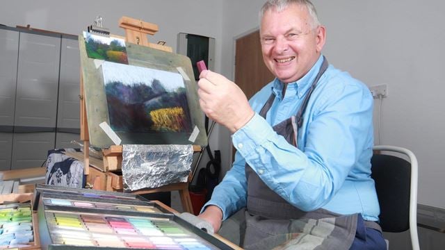 Man Painting