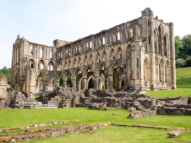 Rievaulx Abbey in Yorkshire