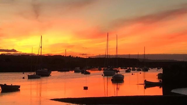 Topsham photography competition - River sunset