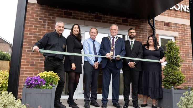 Chair of Three Rivers District Council, Cllr Keith Martin, officiated the Grand opening of Beesons House