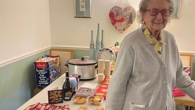 Doreen celebrates her 97th birthday