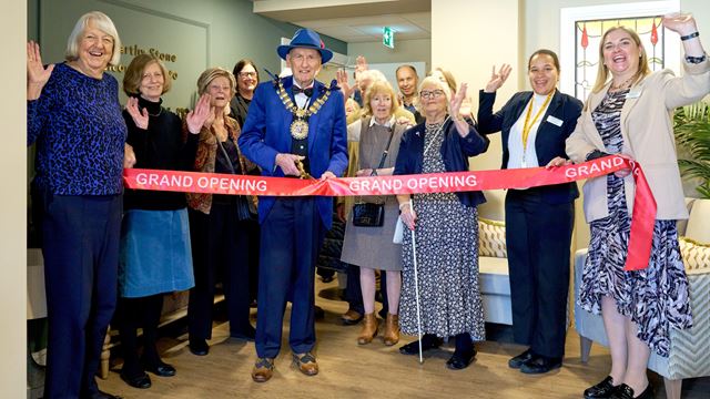 CHALKWELL COMMUNITY LABURNUMS CELEBRATES GRAND OPENING WITH MAYOR OF SOUTHEND-ON-SEA