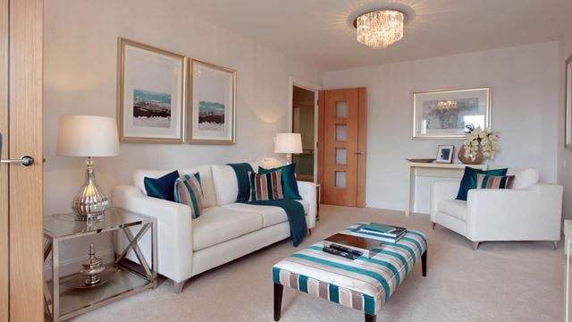 A typical McCarthy & Stone Living Room
