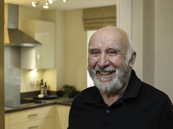 a man with a beard