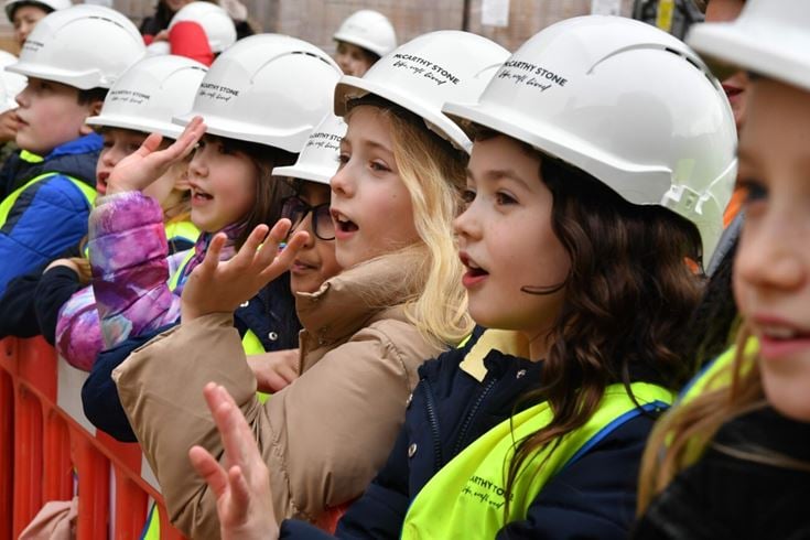 a group of women wearing helmets