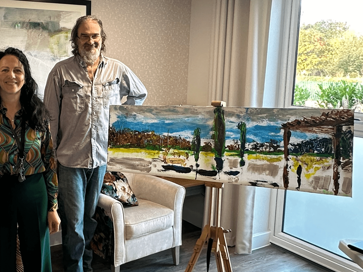 The Trailway Artist at Stour Gate