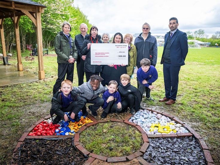 Uplands Place Vine Primary School Donation