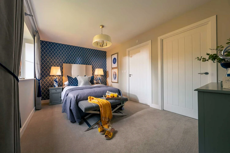 A typical bedroom design for our retirement properties