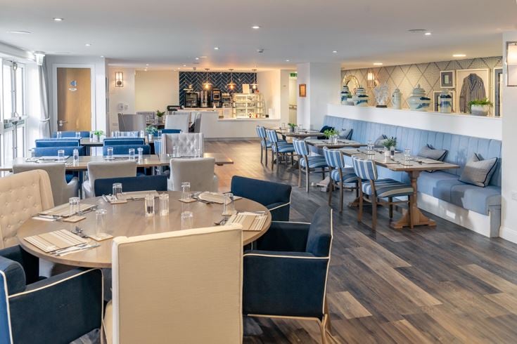 A bistro in a Retirement Living PLUS development
