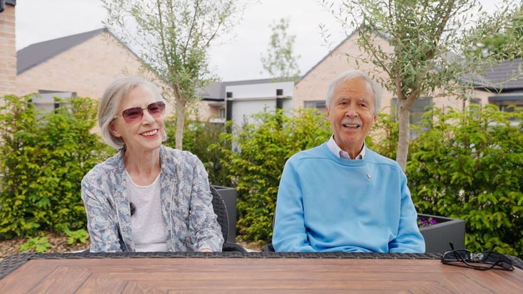 Julia and Graham bought a  McCarthy & Stone retirement bungalow at The Old Market Village in Wimborne