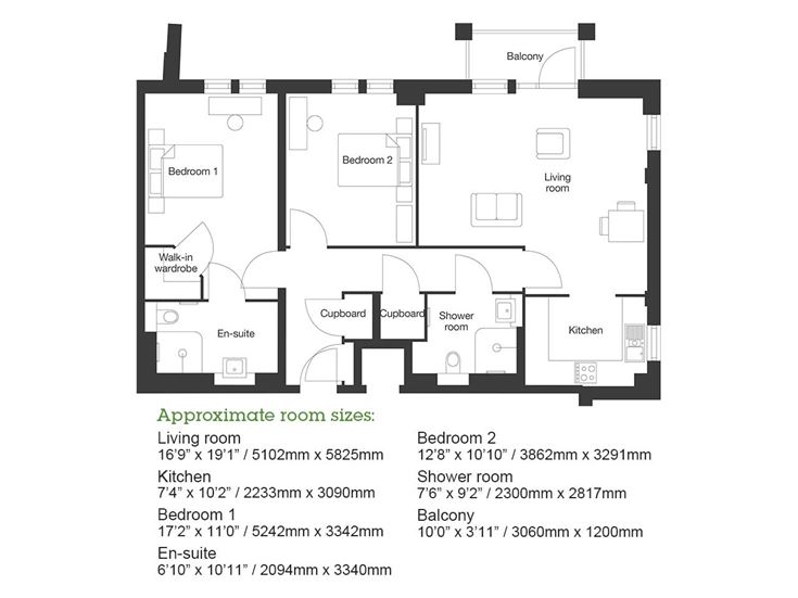 Apartment 31 floor plan