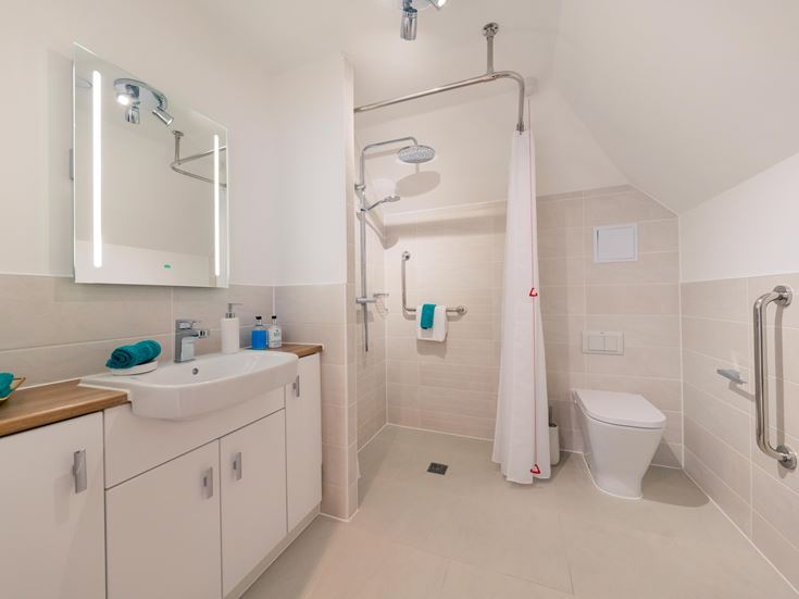Birch Place shower room