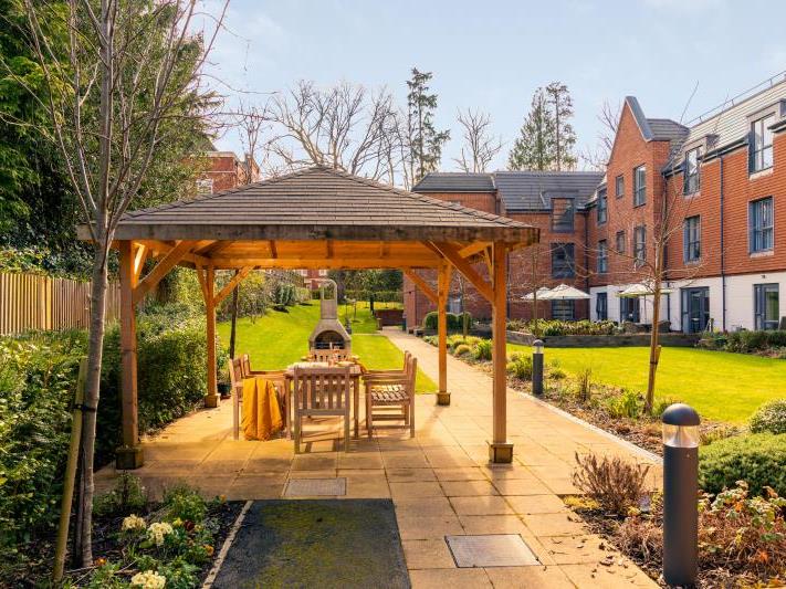 Birch Place gazebo