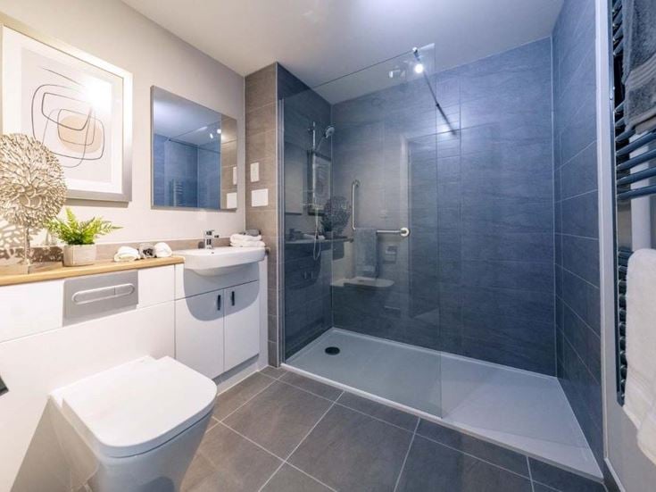 Brideoake court apt 1 shower room