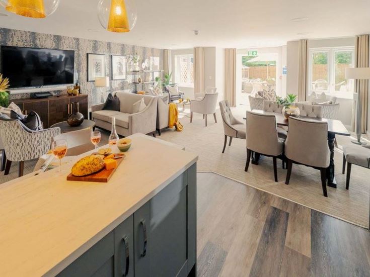 Brideoake court communal lounge