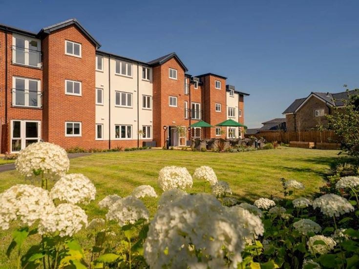 Brideoake court external gardens