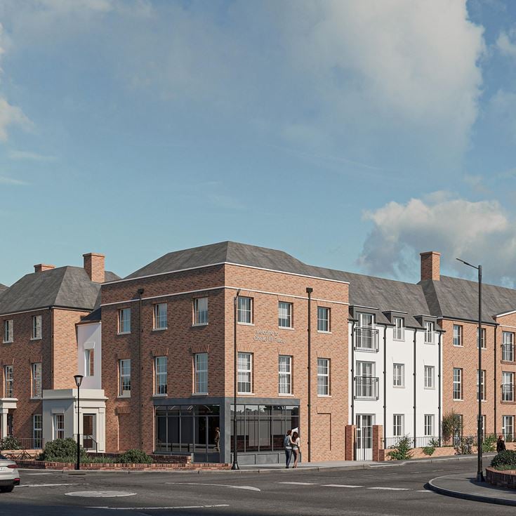 a large brick building