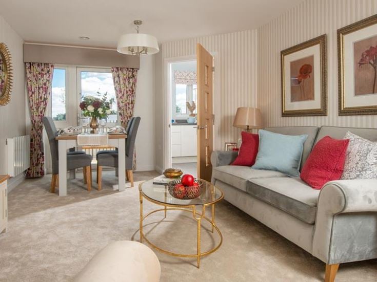 Cranberry Court living room