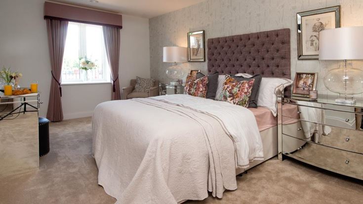 Cranberry Court bedroom