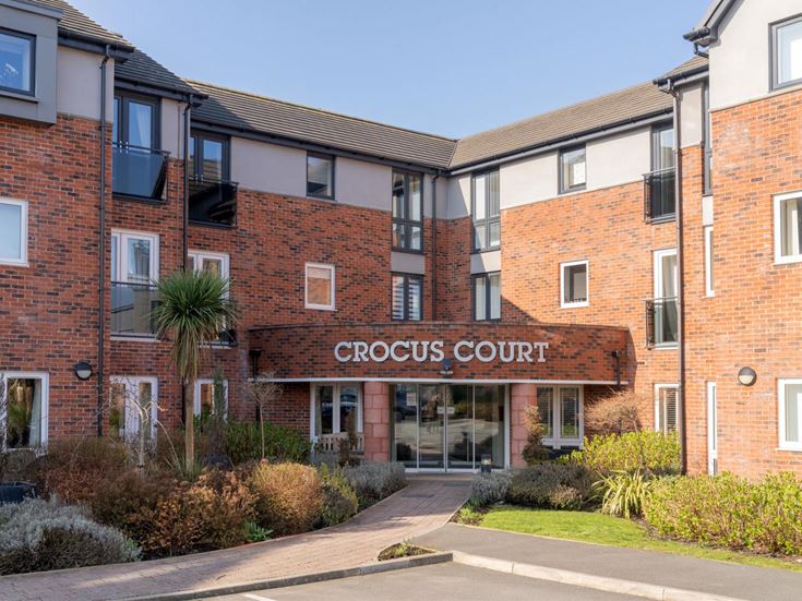 a building with a sign on it