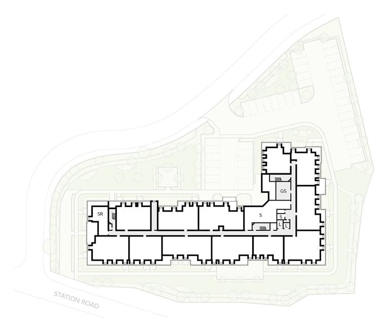 Apartment 66 position on diagram, engineering drawing. Available.