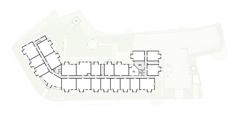 Apartment 16 position on diagram. Available.