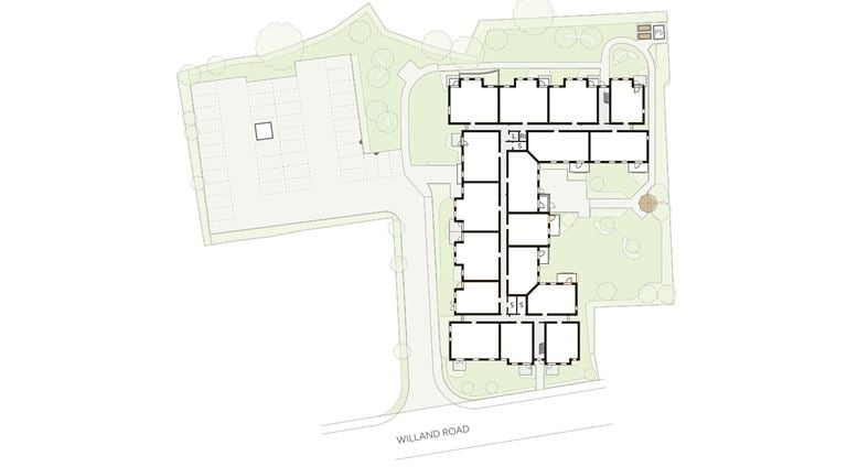 Apartment 22 position on diagram. Available.