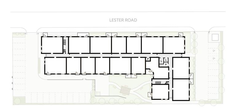 Apartment 19 position on diagram, engineering drawing. Available.