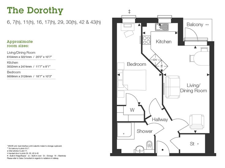 Apartment 29 floor plan