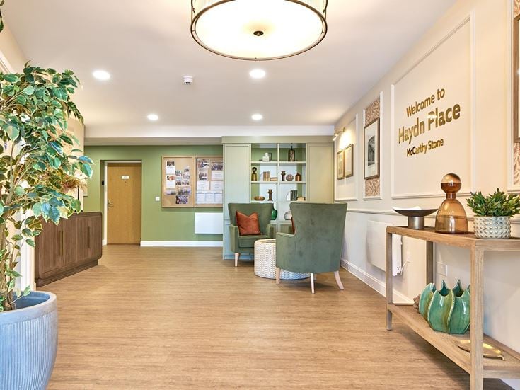 Retirement home reception at Haydn Place