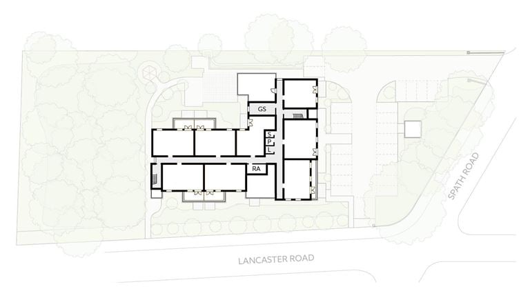 Apartment 20 position on diagram, engineering drawing. Available.