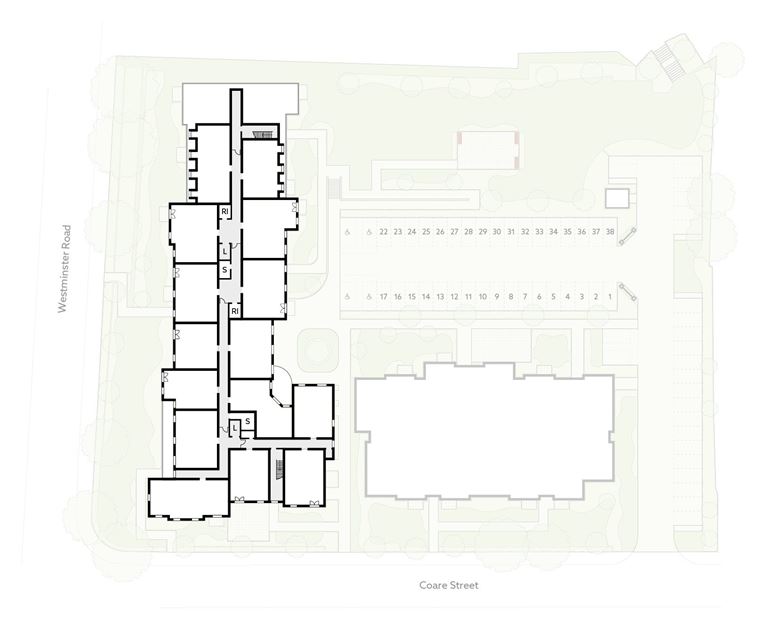 Apartment 37 position on diagram, engineering drawing. Available.