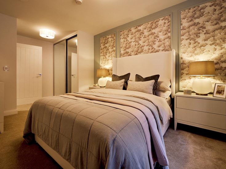 An example bedroom at Juliette House