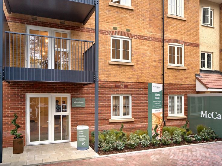 Exterior view of the Show apartments at Juliette House
