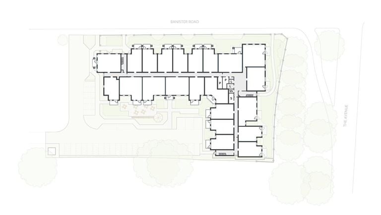 Apartment 19 position on diagram. Available.