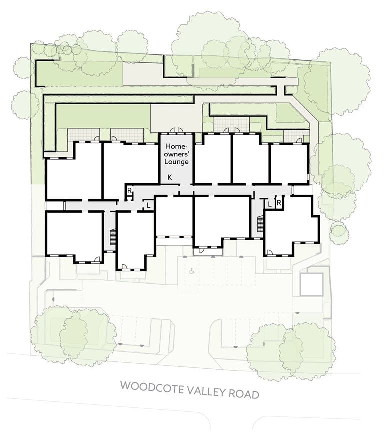Apartment 21 position on diagram, engineering drawing. Available.