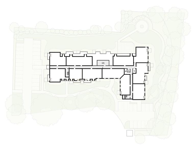Apartment 37 position on diagram, engineering drawing. Available.