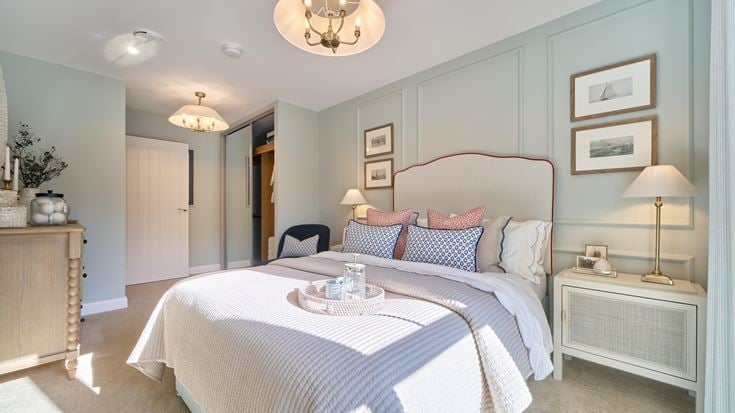 a double-bedroom