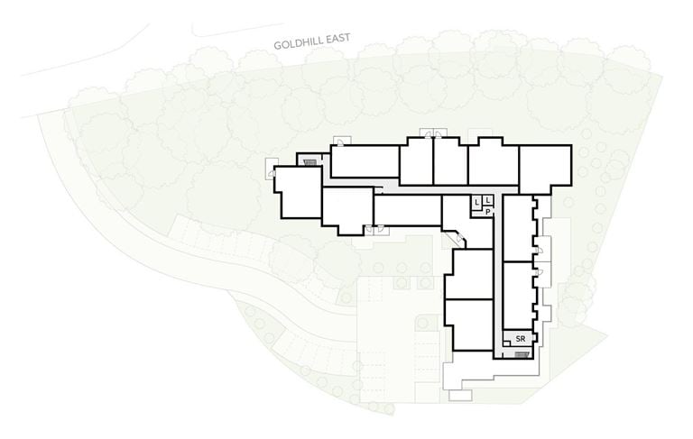 Apartment 33 position on diagram, engineering drawing. Available.