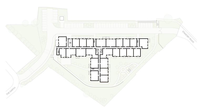 Apartment 24 position on diagram, engineering drawing. Available.