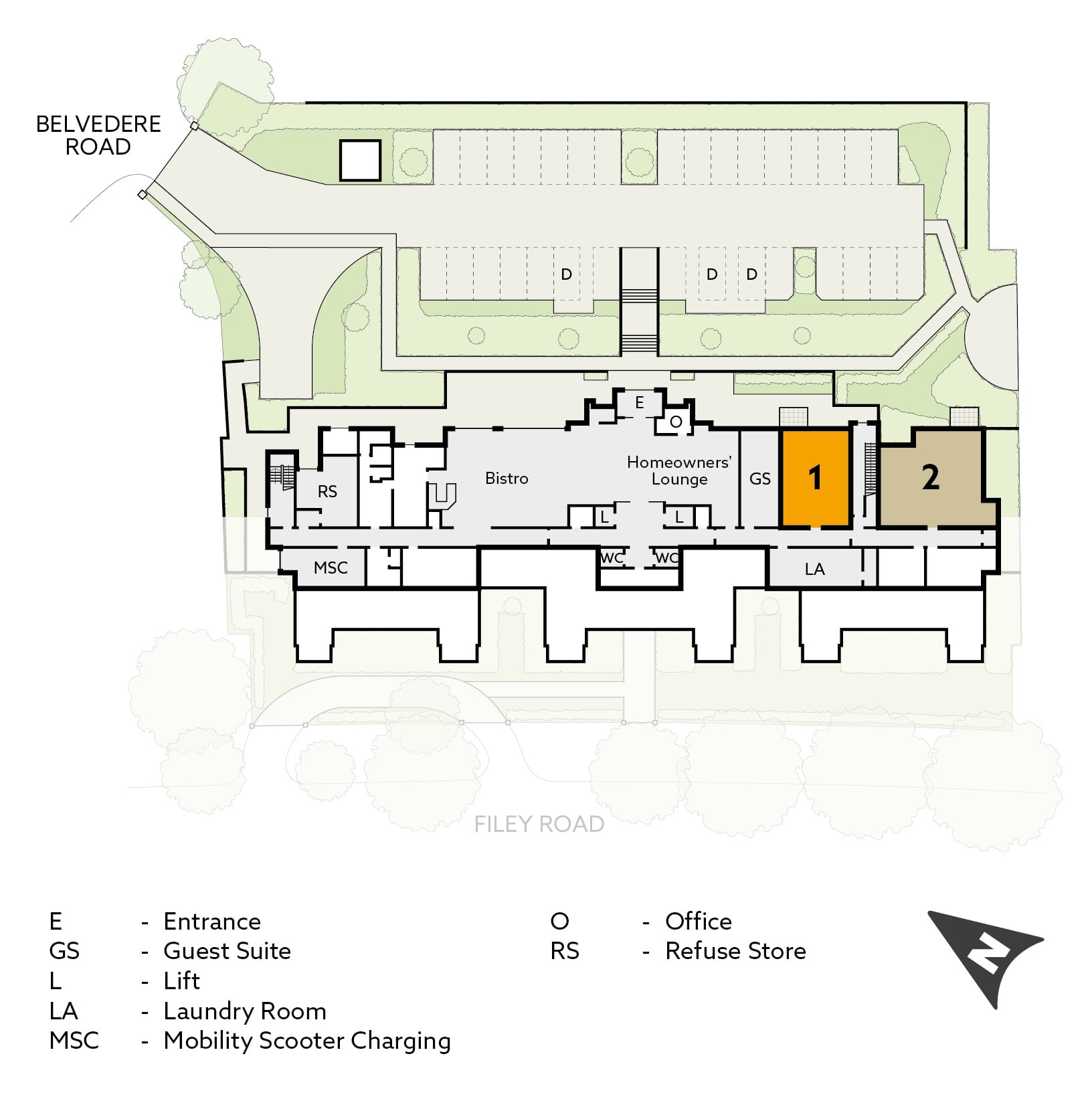 sycamore court retirement properties for sale rent